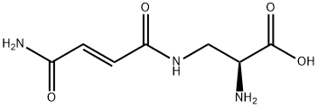 (2S)-2-amino-3-[[(E)-3-carbamoylprop-2-enoyl]amino]propanoic acid Structure