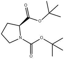 Boc-L-PyroglutamicAcidTert-ButylEster 구조식 이미지