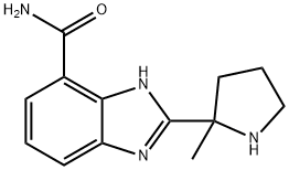 1H-BenziMidazole-7-carboxaMide, 2-(2-Methyl-2-pyrrolidinyl)- Structure