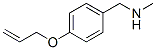 N-[4-(ALLYLOXY)BENZYL]-N-METHYLAMINE Structure