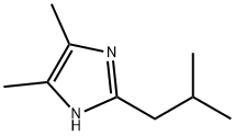 1H-이미다졸,4,5-디메틸-2-(2-메틸프로필)- 구조식 이미지
