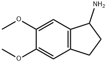 5,6-DIMETHOXY-INDAN-1-YLAMINE Structure
