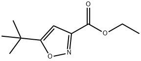 ETHYL 5-TERT-BUTYLISOXAZOLE-3-CARBOXYLATE Structure