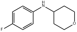 N-(4-fluorophenyl)-N-tetrahydro-2H-pyran-4-ylamine Structure