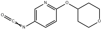 2-(Tetrahydropyran-4-yloxy)pyridin-5-yl isocyanate 구조식 이미지