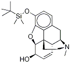 3-(tert-ButyldiMethylsilyl)Morphinone 구조식 이미지