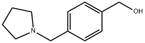 [4-(피롤리딘-1-일메틸)페닐]메탄올 구조식 이미지