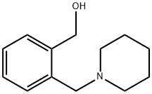 [2-(piperidin-1-ylmethyl)phenyl]methanol Structure