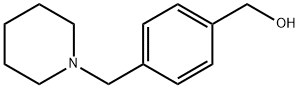 [4-(PIPERIDIN-1-YLMETHYL)PHENYL]METHANOL Structure