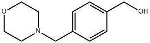 [4-(모르폴리노메틸)페닐]메탄올 구조식 이미지