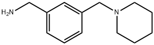3-пиперидин-1-илметил бензиламин структурированное изображение