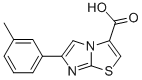 6-M-TOLYL-IMIDAZO[2,1-B]THIAZOLE-3-CARBOXYLIC ACID Structure