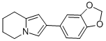 2-BENZO[1,3]DIOXOL-5-YL-5,6,7,8-TETRAHYDRO-INDOLIZINE 구조식 이미지