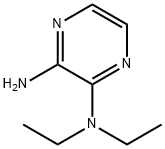 2-AMINO-3-(DIETHYLAMINO)PYRAZINE Structure
