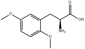 DL-2,5-Dimethoxyphenylalanine 구조식 이미지