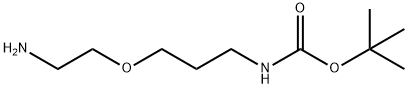 tert-butyl 3-(2-aMinoethoxy)propylcarbaMate Structure