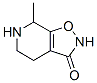 Isoxazolo[5,4-c]pyridin-3(2H)-one, 4,5,6,7-tetrahydro-7-methyl- (9CI) 구조식 이미지