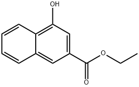 ethyl 4-hydroxy-2-naphthoate Structure