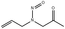 N-(2-oxopropyl)-N-prop-2-enyl-nitrous amide 구조식 이미지