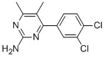 4-(3,4-DICHLOROPHENYL)-5,6-DIMETHYLPYRIMIDIN-2-AMINE Structure