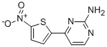 4-(5-니트로티엔-2-YL)피리미딘-2-아민 구조식 이미지
