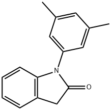 1-(3,5-dimethylphenyl)indolin-2-one Structure