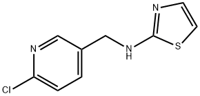 6-Chloro-N-2-thiazolyl-3-pyridineMethanaMine Structure