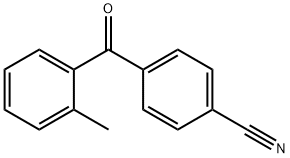 4-[(2-Methylphenyl)carbonyl]benzonitrile Structure