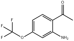 Ethanone,1-[2-amino-4-(trifluoromethoxy)phenyl]- Structure