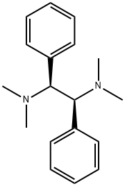 (1S,2S)-N,N,N',N'-Tetramethyl-1,2-diphenylethane-1,2-diamine 구조식 이미지