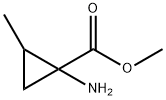 시클로프로판카르복실산,1-아미노-2-메틸-,메틸에스테르(9CI) 구조식 이미지