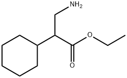 에틸3-아미노-2-사이클로헥실프로파노에이트 구조식 이미지