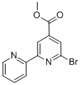 METHYL 6-BROMO-2,2'-BIPYRIDINE-4-CARBOXYLATE Structure