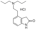Ropinirole hydrochloride 구조식 이미지