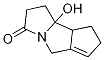 1,5,7,8,8a,8b-hexahydro-8b-hydroxy-Cyclopenta[a]pyrrolizin-3(2H)-one 구조식 이미지