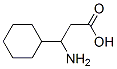 3-AMINO-3-CYCLOHEXYLPROPIONIC ACID 구조식 이미지