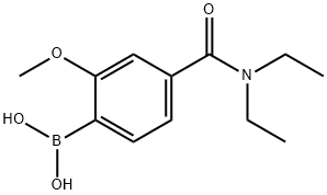 N,N-DIETHYL 4-BORONO-3-METHOXYBENZAMIDE 구조식 이미지