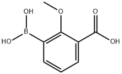 3-보로노-2-메톡시벤조산 구조식 이미지