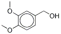 3,4-다이메톡시[7-13C]-벤질알코올 구조식 이미지