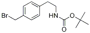 [2-(4-(broMoMethyl)phenyl)ethyl]carbaMic acid tert-butyl ester Structure