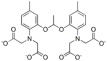 5,5'-디메틸-비스(2-아미노페녹시)에탄-N,N,N',N'-테트라아세테이트 구조식 이미지