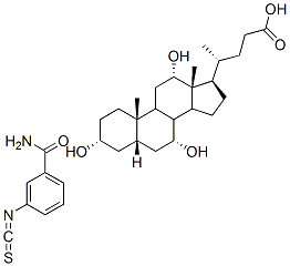 3'-isothiocyanatobenzamidecholic acid Structure