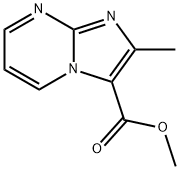 메틸2-메틸-이미다조[1,2-A]피리미딘3-카르복실레이트 구조식 이미지