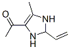 Ethanone,  1-(2-ethenyl-2,3-dihydro-5-methyl-1H-imidazol-4-yl)- 구조식 이미지