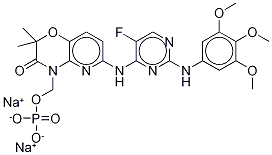 FostaMatinib DisodiuM Hexahydrate 구조식 이미지