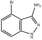 3-AMINO-4-BROMO-1H-INDAZOLE 구조식 이미지