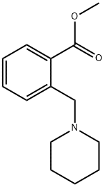 2-PIPERIDIN-1-YLMETHYLBENZOIC ACID METHYL ESTER Structure