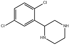 2-(2,5-DICHLOROPHENYL)PIPERAZINE Structure