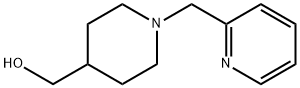 (1-PYRIDIN-2-YLMETHYLPIPERIDIN-4-YL)METHANOL Structure