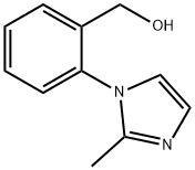 [2-(2-메틸-1H-이미다졸-1-일)페닐]메탄올 구조식 이미지